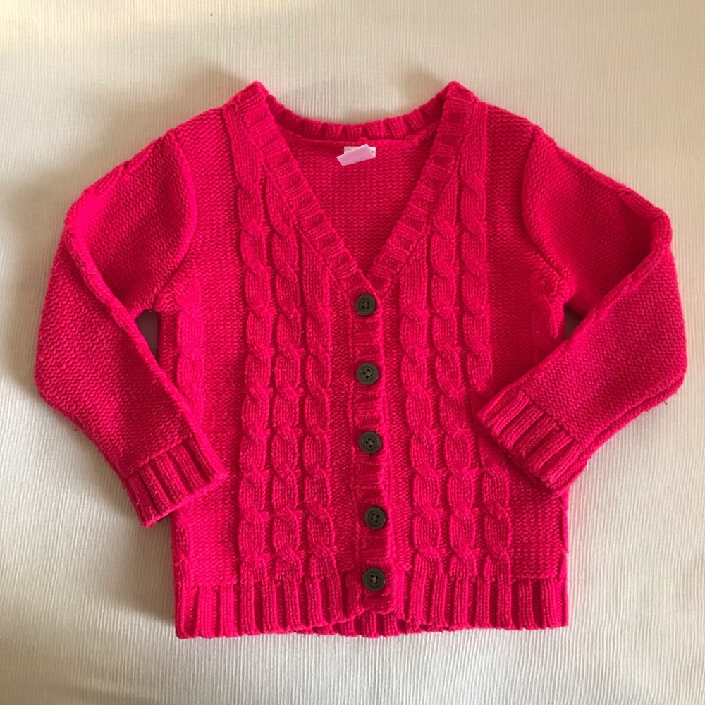 Girl’s Pink knit Sweater